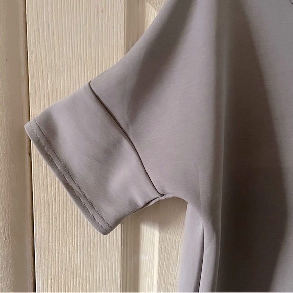 Cable & Gauge Gray YUM•MY Sand Washed Super Soft Modal Sport Hoodie Dress Size L - Picture 7 of 15